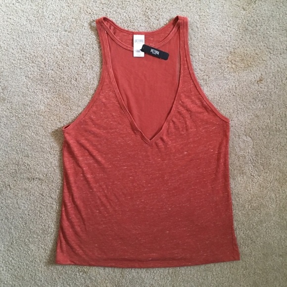 🧡Victoria’s Secret Mesh Front Sport Tank Top - Picture 2 of 6